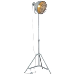 BRILLIANT 23759/70 | Jesper Brilliant álló lámpa 166,5cm taposókapcsoló elforgatható alkatrészek 1x E27 szürke