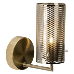 BRILLIANT 90060/18 | Gracian Brilliant falikar lámpa 1x G9 súrolt arany