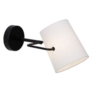 BRILLIANT 63110/76 | Bucket Brilliant falikar lámpa elforgatható alkatrészek 1x E14 fekete, fehér
