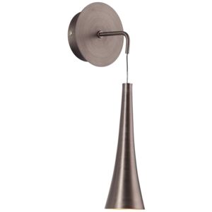 BRILLIANT G75410/20 | Trumpet-BRI Brilliant fali lámpa kapcsoló 1x LED 450lm 3000K barna