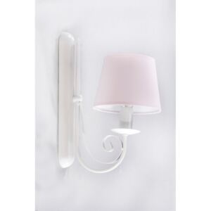 NAMAT 3416 | Mizar Namat falikar lámpa 1x E14 matt fehér, halvány rózsaszín