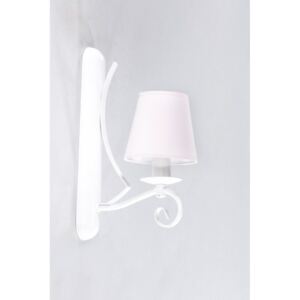 NAMAT 3506 | Szedar Namat falikar lámpa 1x E14 matt fehér, halvány rózsaszín