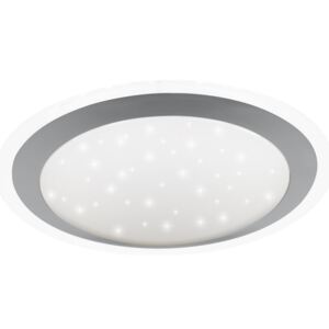 WOFI 912101066340 | Bloom Wofi mennyezeti lámpa kerek 1x LED 700lm 3000K fehér, átlátszó, kristály hatás