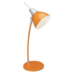BRILLIANT 92604/07 | Jenny Brilliant asztali lámpa 43cm vezeték kapcsoló elforgatható alkatrészek 1x E14 narancs