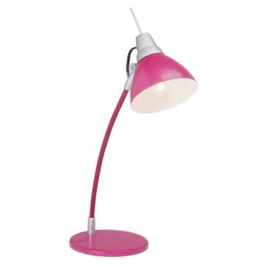 BRILLIANT 92604/78 | Jenny Brilliant asztali lámpa 43cm vezeték kapcsoló elforgatható alkatrészek 1x E14 pink