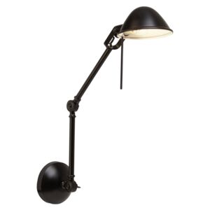 BRILLIANT 94411/06 | Torana Brilliant falikar lámpa elforgatható alkatrészek 1x E14 fekete