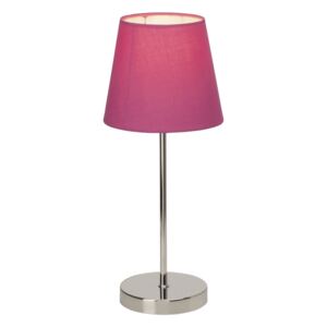 BRILLIANT 94874/17 | Kasha Brilliant asztali lámpa 40cm érintőkapcsoló 1x E14 króm, pink