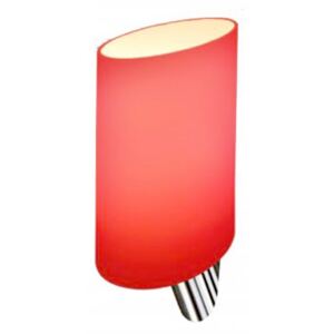 AZZARDO 0143 | Rosa-AZ Azzardo falikar lámpa 1x E14 matt nikkel, piros