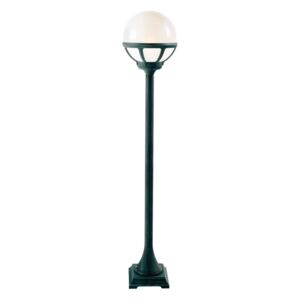 NORLYS 315BG | Bologna Norlys álló lámpa 116cm 1x E27 IP54 antikolt fekete, zöld, átlátszó