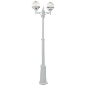 NORLYS 362W | Bologna Norlys álló lámpa 165cm állítható magasság 2x E27 IP54 fehér, átlátszó