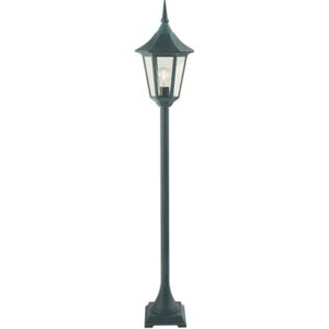 NORLYS 304BG | Modena-NO Norlys álló lámpa 126cm 1x E27 IP54 antikolt fekete, zöld, átlátszó
