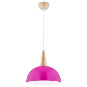 NOVA LUCE 62519 | Carino Nova Luce függeszték lámpa 1x E27 rózsaszín