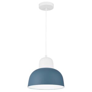 NOVA LUCE 9104262 | Victoria-NL Nova Luce függeszték lámpa 1x E27 kék, fehér
