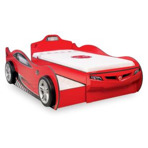 Cilek Champion Racer Piros Autóságy Pótággyal (90x190 - 90x180 Cm)