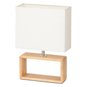 Freya asztali lámpa E14 25W natúr/bükkfa - Rábalux