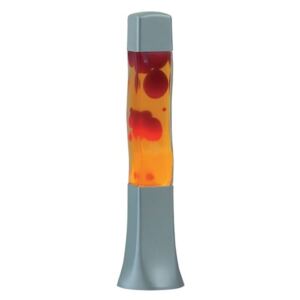 Marshal lava lámpa, H41,5cm, piros/ sárga/ ezüst - Rábalux
