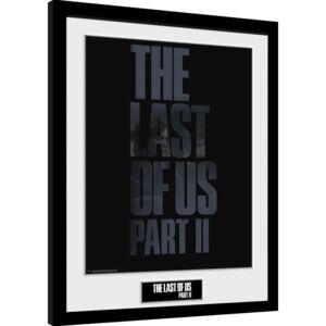 The Last Of Us Part 2 - Logo Keretezett Poszter