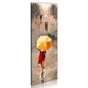 Vászonkép Bimago - Beauty in the rain 40x120 cm