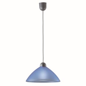 VIOKEF 3981803 | Tzeli Viokef függeszték lámpa 1x E27 kék, ezüst