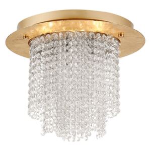 NOVA LUCE 9361081 | Fontana Nova Luce mennyezeti lámpa 5x G9 arany, kristály