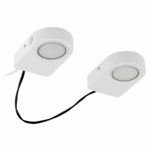 EGLO 94515 | Lavaio Eglo pultmegvilágító lámpa kapcsoló vezetékkel, villásdugóval elátott 2x LED 560lm 3000K fehér