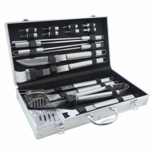 Cattara Grill eszkӧzӧk készlete 18db, rozsdamentes