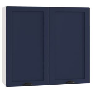 MEBLINE Fali szekrény ADELE W80 sötét kék