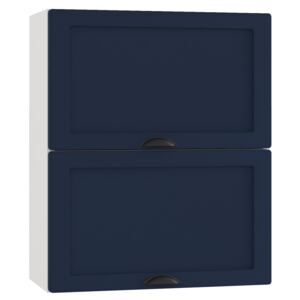 MEBLINE Fali szekrény ADELE W80 GRF/2 sötét kék