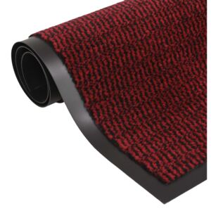 Négyszögletes szennyfogó szőnyeg 40 x 60 cm piros