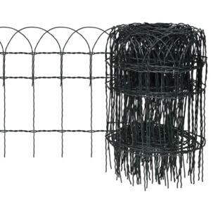 Bővíthető Pázsit Szegélyező Határ Kerítés 25 x 0,4 m