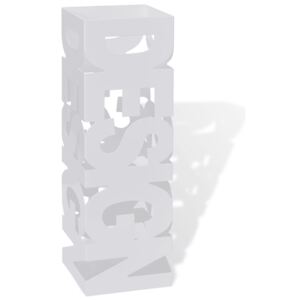 Szögletes esőermyő / sétabot tartó 48,5 cm fehér