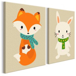 Bimago Fox & Bunny - festés számok szerint