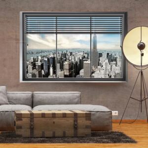 Fotótapéta Bimago - New York window 100x70 cm