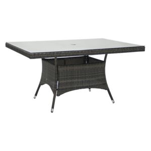 Kültéri asztal RC578 100x150x74cm Sötét barna