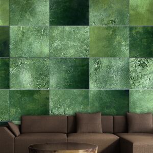 Tapéta Bimago - Green Puzzle tekercs 50x1000 cm