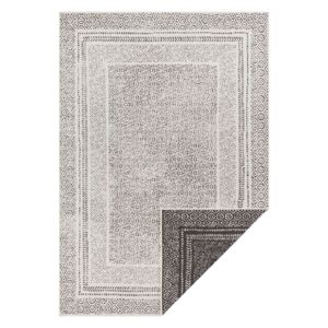 Berlin fekete-fehér kültéri szőnyeg, 80 x 150 cm - Ragami