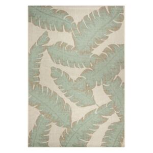 Leaf zöld-bézs kültéri szőnyeg, 160 x 230 cm - Ragami