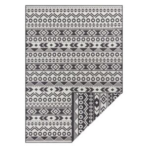 Roma fekete-fehér kültéri szőnyeg, 160 x 230 cm - Ragami