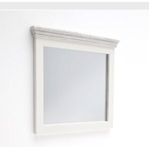 Opus fehér színû tükör fenyõfa kerettel 80 x 75 x 5 cm