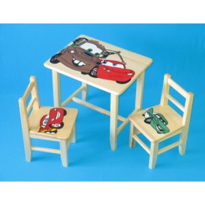 Gyermekasztal székekkel Cars + kis asztal ingyen !!! (Négy)