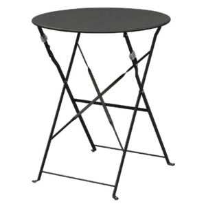 Bolero bisztró asztal, 60 cm, fekete