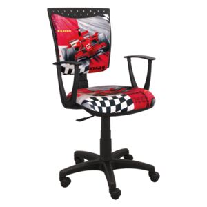 Gyermek szék Speed formula červená