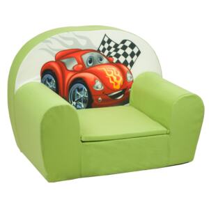 Gyermek fotel autó zöld
