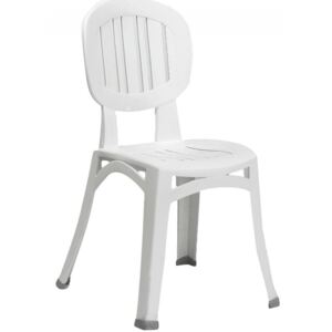 NARDI ELBA kerti szék fehér színben