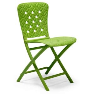 NARDI ZAC SPRING összecsukható kerti szék lime zöld színben