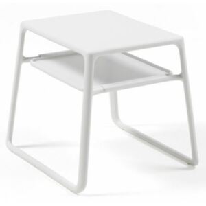 NARDI POP asztal kis tálcával fehér színben