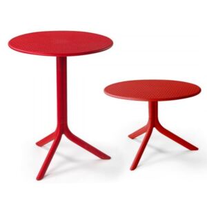 NARDI STEP vagy STEP MINI kerti asztal piros színben