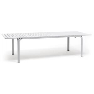 NARDI ALLORO 210 EXTENSIBLE bővíthető kerti asztal fehér színben