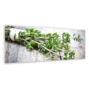 Üvegkép Styler - Styler Green Herbs 80x30 cm