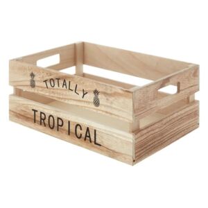 Tropical fa tárolódoboz, 25 x 35 cm - Premier Housewares
